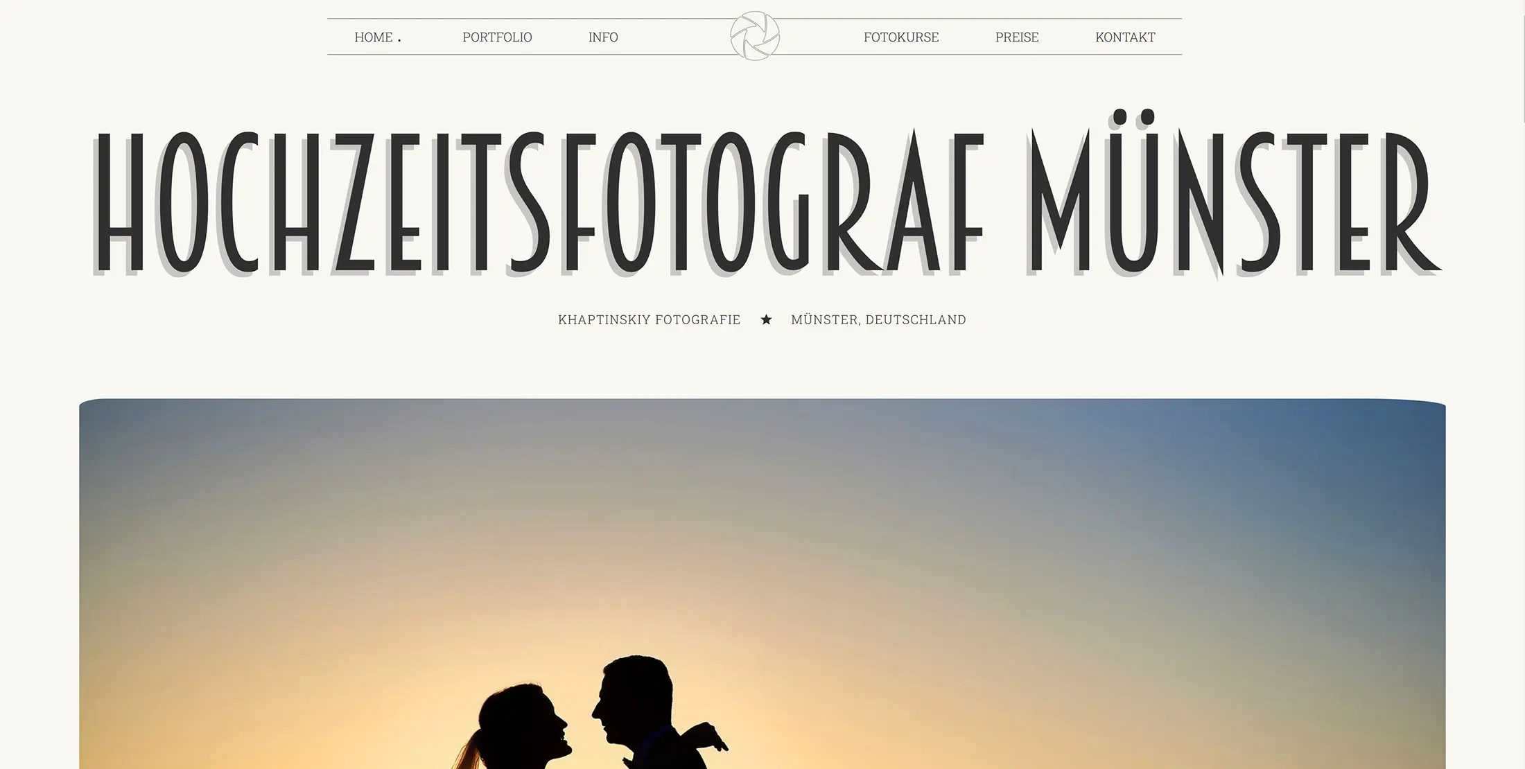 webseite fotograf münster